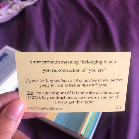 SAT Prep Cards - Picture 6 of 8